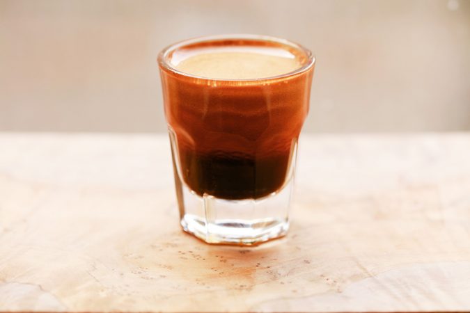 Маленькая кофейная порция